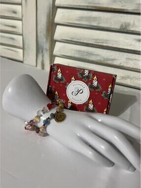 Plunder Design Multi-Color Beaded Bracelet Set with Gold-Tone